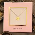 Kate Spade Jewelry | Kate Spade Crystal Initial T Pendant Necklace | Color: Gold | Size: Os