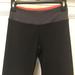 Lululemon Athletica Pants & Jumpsuits | Lululemon Athletica Size 4 Black Yoga Pants W/ Bag | Color: Black/Gray | Size: 4