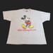 Disney Shirts | Disney Mickey Mouse Walt Disney World Short Sleeve T Shirt Gray Size Xl | Color: Gray/Red | Size: Xl