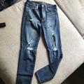 American Eagle Outfitters Jeans | Juniors American Eagle Size 4 Hi Rise Jeggings | Color: Blue | Size: 4