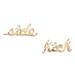 Kate Spade Jewelry | Kate Spade Gold Say Yes Sidekick Earrings Bridesmaid Mom Friend Love | Color: Gold | Size: Os