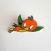 Disney Accessories | Disney Orangebird Hidden Mickey Trading Pin | Color: Green/Orange | Size: Os