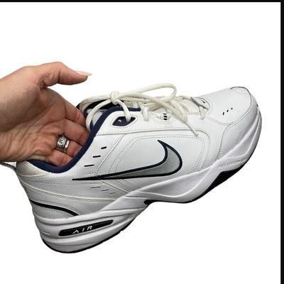 Nike Shoes | 1136-Men's Nike Air Monarch Iv Training Shoes | Color: Blue/White | Size: 12
