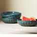 Anthropologie Dining | Anthropologie Teal Reactive Glazed Pasta Bowl (One) | Color: Blue | Size: Os