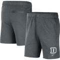 Men's Nike Gray Duke Blue Devils Fleece Shorts