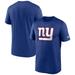 Men's Nike Royal New York Giants Legend Logo Performance T-Shirt