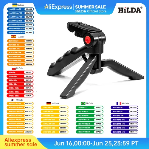 HILDA Mini trépied de niveau Laser professionnel compteur de niveau bouton rouge trépied Laser Portable