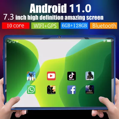 Tablette intelligente Android 11...