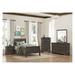 Alcott Hill® Argirdas Youth Sleigh Bedroom Set Twin 3 Piece: Bed, Dresser, Mirror Wood in Gray | 52 H x 43 W x 79 D in | Wayfair