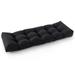 Indoor Outdoor Tufted Bench Cushion with Soft PP Cotton - 52" x 19.5" x 6" (L x W x H)