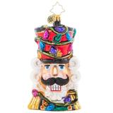 Christopher Radko Bright Light Nutcracker Glass Christmas Ornament 1021662