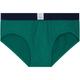 Paris 2024 Olympics Le Slip Francais Briefs - Green Print