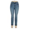 Gap Jeans - Mid/Reg Rise Skinny Leg Denim: Blue Bottoms - Women's Size 30 - Medium Wash