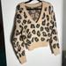 Pink Victoria's Secret Sweaters | #5.) Victoria Secret Pink Cheetah Print Sweater | Color: Pink | Size: Xs