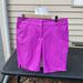 Adidas Shorts | Adidas Essentials Lightweight Bermuda Purple Women’s Size 12 Golf Shorts | Color: Pink/Purple | Size: 12