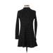 Urban Outfitters Casual Dress - Sweater Dress: Black Marled Dresses - Women's Size X-Small