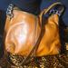 Michael Kors Bags | Michael Kors Gold Toned Studded Fulton Hobo Purse & Wallet Bundle | Color: Tan | Size: 11" Length, 8" Height & 2" Wide
