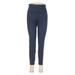 Active by Old Navy Active Pants - Mid/Reg Rise Skinny Leg Boyfriend: Blue Activewear - Women's Size Large