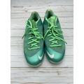 Nike Shoes | Nike Lebron X Low Mens 9.5 Easter Basketball Shoes Sneakers Teal White Lace Up | Color: Green | Size: 9.5