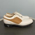 Nike Shoes | Nike Golf .Vintage Women’s Nike Air Comfort Leather Shoes. | Color: Brown/White | Size: 7.5