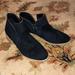 American Eagle Outfitters Shoes | American Eagle - Black Faux Suede Ankle Booties Size 10 | Color: Black | Size: 10