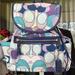 Coach Bags | Coach Kyra Scarf Print Backpack | Color: Blue/White | Size: Os