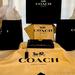 Coach Bags | Coach Fire Coach Signature Large Wallet Clutch Gold Midnight Black Wow | Color: Black/Brown | Size: Os