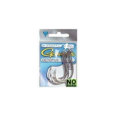 Gamakatsu Octopus Hook Barbless Nickel Size 8/0 6 Pack