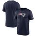 Men's Nike Navy New England Patriots Legend Logo Performance T-Shirt