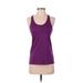 Nike Active Tank Top: Purple Activewear - Women's Size Small