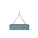 Birds Choice Recycled Plastic Tray Bird Feeder Plastic in Blue | 2.5 H x 9.75 W x 9.75 D in | Wayfair GSHPF100-LB