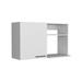 LoochMee Matte 23.6"H x 39.4"W x 15.7"D Particleboard Ready-to-Assemble Standard Wall Cabinet in White | 23.6 H x 39.4 W x 15.7 D in | Wayfair