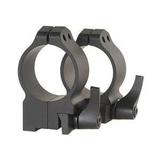 Warne 30MM High Quick Detach Matte Black Rings For Ruger 77 screenshot. Hunting & Archery Equipment directory of Sports Equipment & Outdoor Gear.
