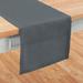 Solino Home Fete - 100% Pure European Linen Table Runner Linen in Gray | 90 W x 14 D in | Wayfair SH111FTTR90LSM