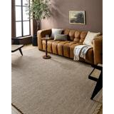 Olsen 2' x 2'11" Cottage Jute Khaki/Taupe/Tan/Camel/Light Gray/Sage/Beige/Peach/Ivory/Brick Red/Light Brown/Light Brown/Tan Area Rug - Hauteloom