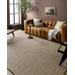 Olsen 2' x 2'11" Cottage Jute Khaki/Taupe/Tan/Camel/Light Gray/Sage/Beige/Peach/Ivory/Brick Red/Light Brown/Light Brown/Tan Area Rug - Hauteloom