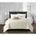 Chic Home Cuomo 9 Piece Crinkle Textured Diamond Stitched Geometric Pattern Comforter Set