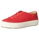 Amazon Essentials Damen Sneaker mit Schnürung, Rot, 40.5 EU