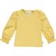 Müsli by Green Cotton Baby Girls Cozy me Frill l/s T-Shirt, Yellow Moon, 98