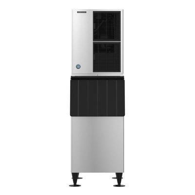 Hoshizaki KM-660MAJ/B-300SF 650 lb KM Series Crescent Cube Commercial Ice Machine w/ Bin - 300 lb Storage, Air Cooled, 115v, Stainless Steel
