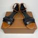 Coach Shoes | Coach New York Seabreeze Chain Link Sandals Size:8 | Color: Black/Brown | Size: 8