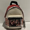 Coach Bags | Coach C6910 Disney Mickey Mouse Keith Haring Backpack Bag Bb18 | Color: Red | Size: Os