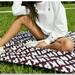 Pink Victoria's Secret Bedding | New Victoria Secret Pink Packable Blanket Picnic Outdoors | Color: Black/White | Size: Os