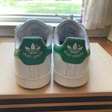 Adidas Shoes | Adidas Ladies Stan Smith In White And Green Size Women’s 7 | Color: Green/White | Size: 7