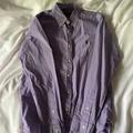 Polo By Ralph Lauren Shirts | Button Down Polo By Ralph Lauren Mens Classic Shirt | Color: Purple/White | Size: M