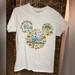 Disney Tops | Disney- Walt Disney World, White, Size:Small, Pre-Owned | Color: White | Size: S