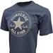 Converse Shirts | Nwt Converse All Star Chuck Taylor Patch Logo Tee Men’s Small/Women’s Large | Color: Blue/Silver | Size: S