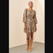 Anthropologie Dresses | Anthropologie Maeve Knit Cut-Out Mini Dress - New - Size 8 | Color: Black/Tan | Size: 8