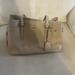 Coach Bags | Authentic Peyton Saffiano Leather Drawstring Carryall (Coach F29362) Brass/Sand | Color: Cream | Size: Os