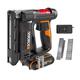 WORX WX843 NailForce Akku Nagler und Tacker 20V - für Nägel bis 15mm & Tackerklammer bis 10mm - einfach Ladung mit Magazin - PowerShare kompatibel - mit Akku, Ladegerät & Koffer